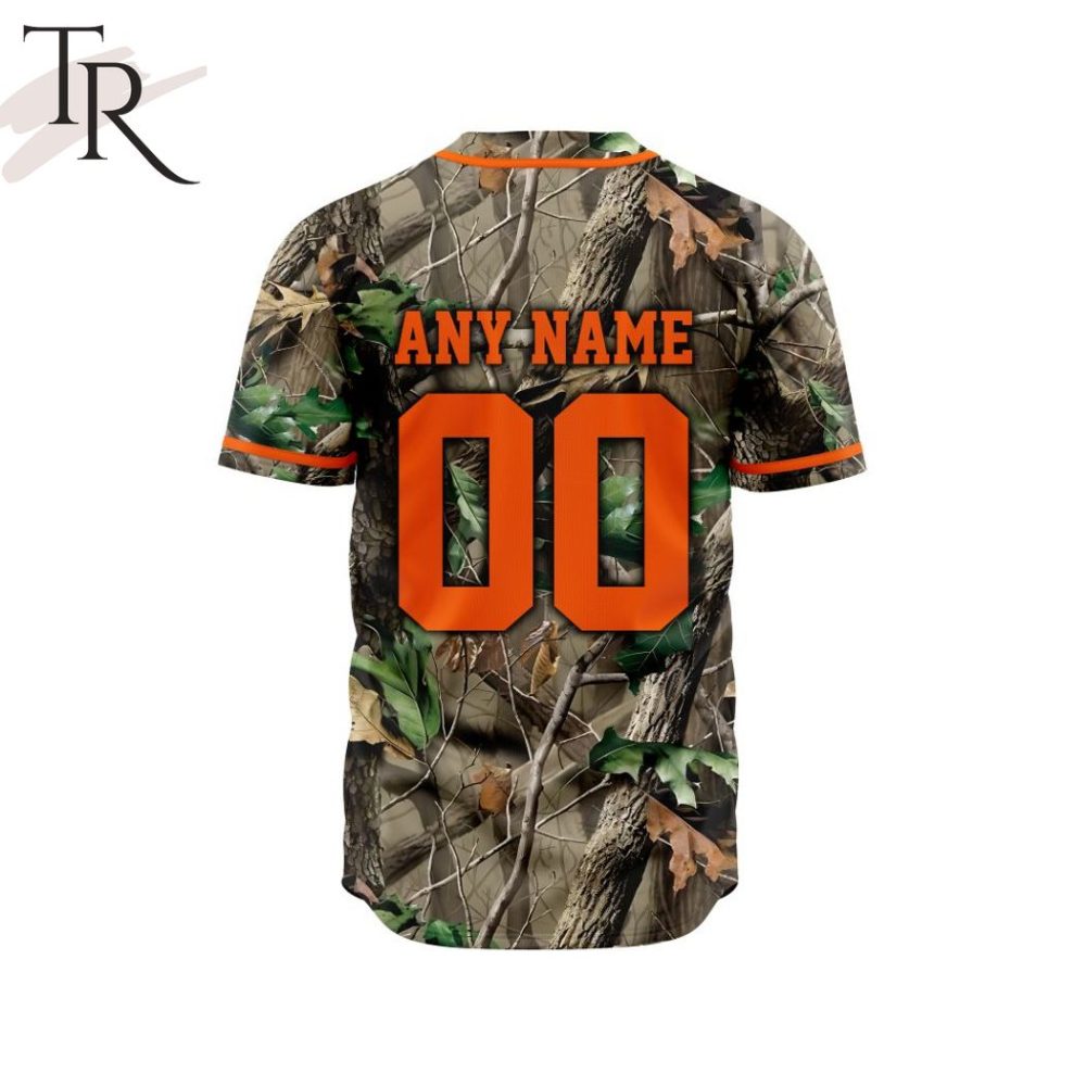 Camouflage Baseball Jersey - Perfect For Sports &amp; Outdoor Enthusiasts
